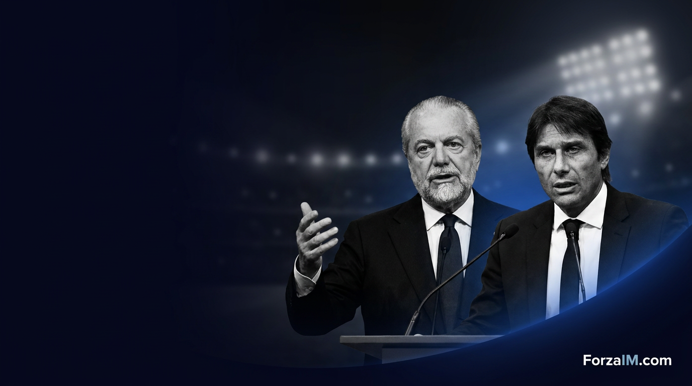 Conte to De Laurentiis: “Absolutely NOT.” And then he gave Inter the respect we earned
