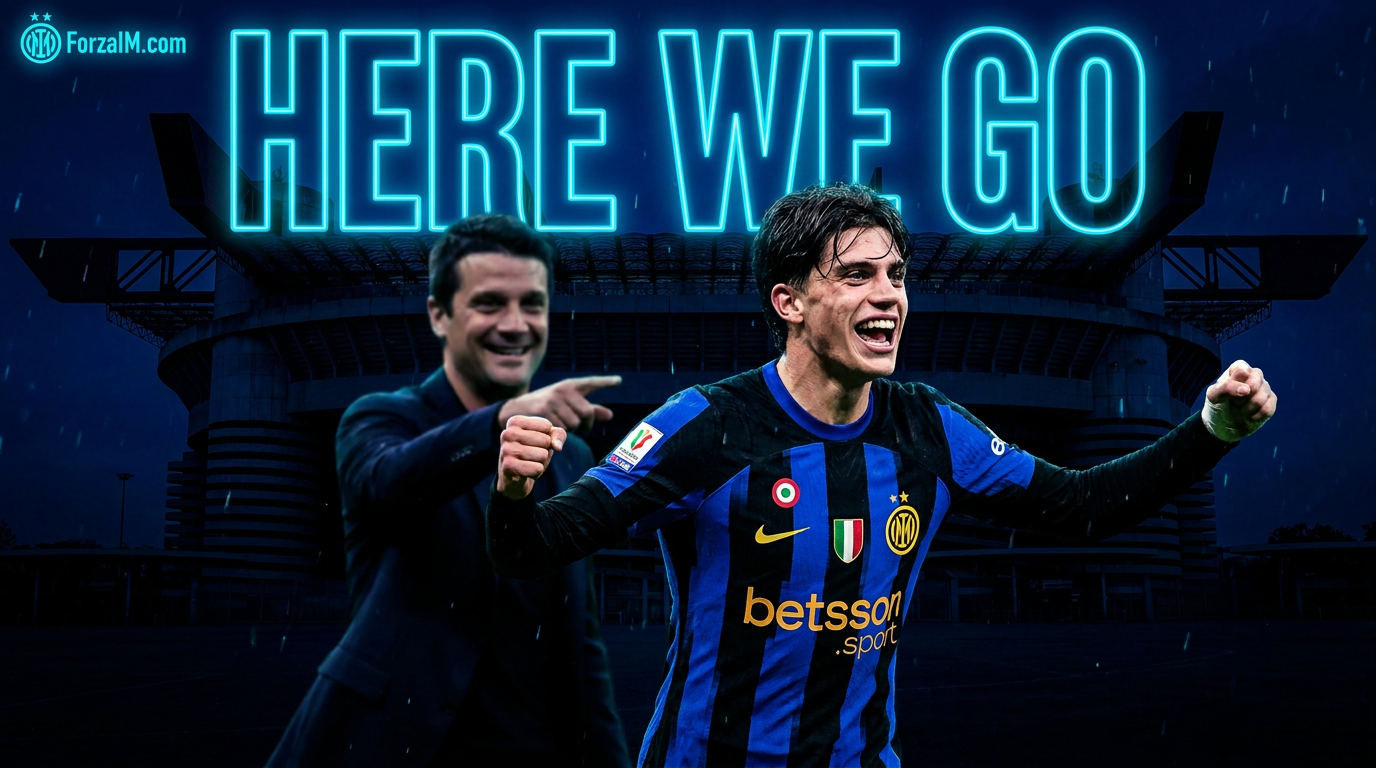 The Golden Boy is Here: Palestra to Inter, "Here We Go!"