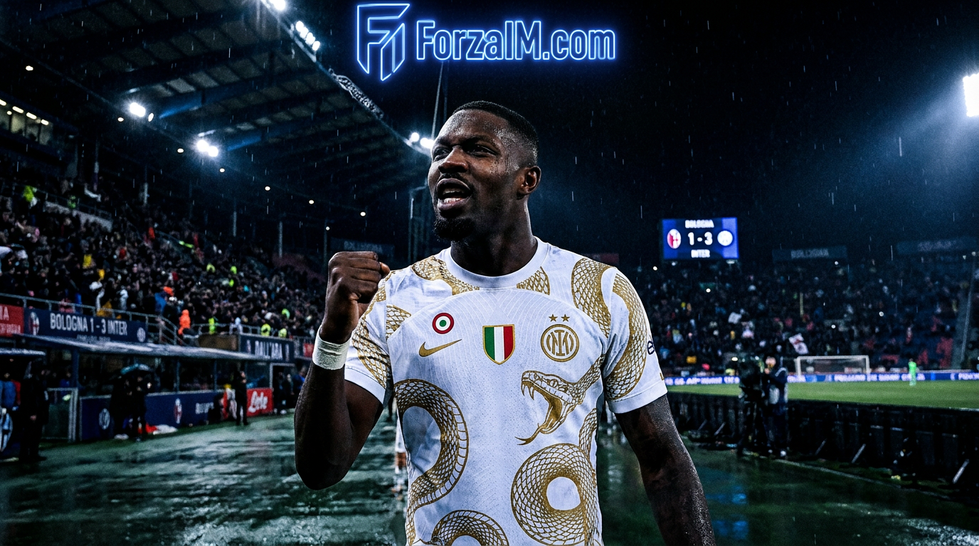 Bologna 1-3 Inter: Thuram leads the charge as Nerazzurri silence Dall'Ara
